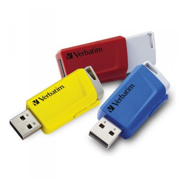 Pendrive Verbatim Store &#039;n&#039; Click 16GB USB 3.0 (3-pack)