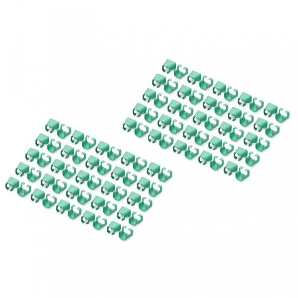 Klips na wtyk RJ45 DIGITUS zielony, opakowanie 100 szt.