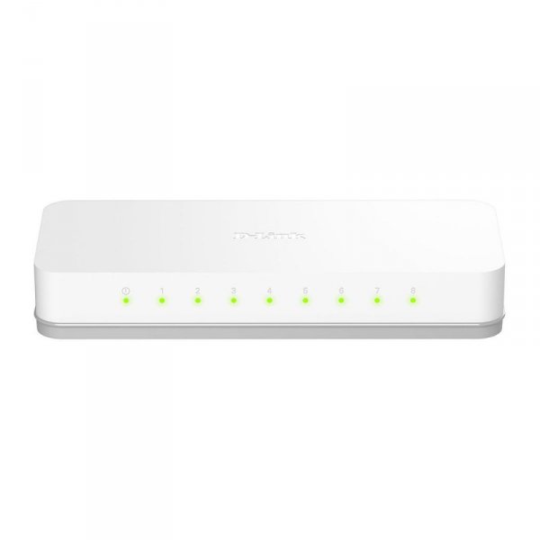 Switch niezarządzalny D-Link 8-portowy GO-SW-8E