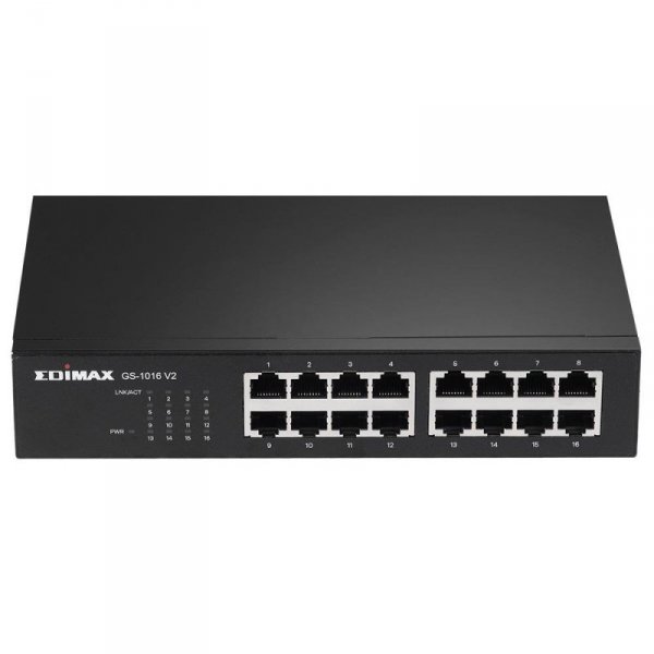 Switch niezarządzalny Edimax GS-1016 V2 16x10/100/1000 Rack
