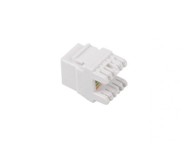 Moduł Keystone Lanberg gniazdo RJ45 -&gt; LSA UTP kat.6A 180°