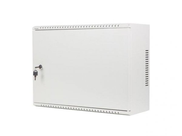 Szafa instalacyjna Lanberg rack wisząca 19&quot; 4U+3U 540x200 niskoprofilowa szara (złożona)