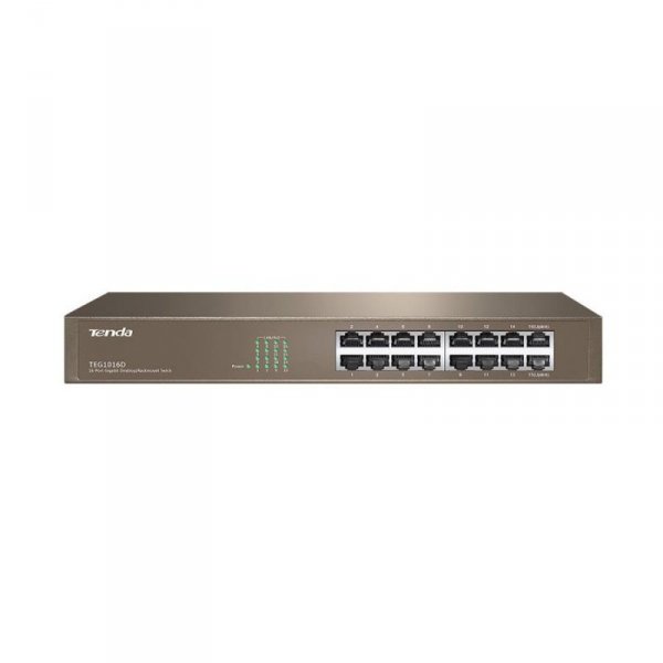 Switch niezarządzalny Tenda TEG1016D 16-port 1GbE