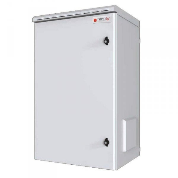 Szafa wisząca TechlyPro 19&quot; 9U/600x450mm zmontowana, szara