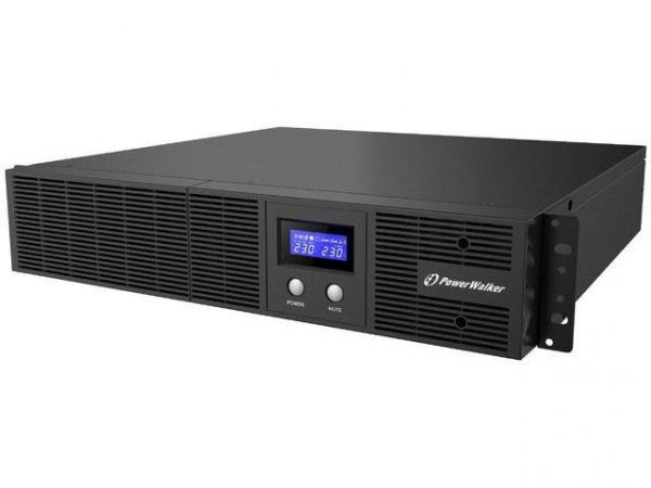 Zasilacz awaryjny UPS Power Walker Line-Interactive 1200VA Rack 19&quot;, 4x IEC Out, RJ11/45, USB, LCD, EPO