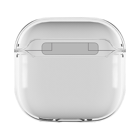 Decoded Silicone Aircase - silikonowa obudowa ochronna do AirPods 4 gen. (transparent)