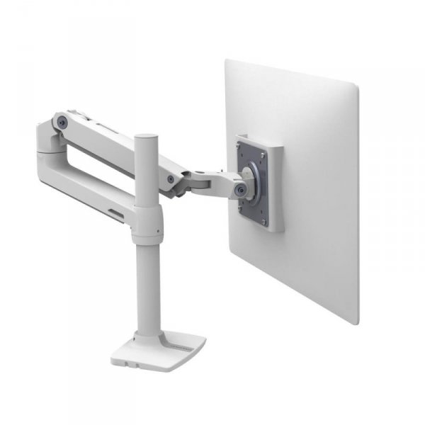 Ergotron LX Desk Monitor Arm - uchwyt biurkowy do monitora z wysokim punktem montażowym (polerowane aluminium)