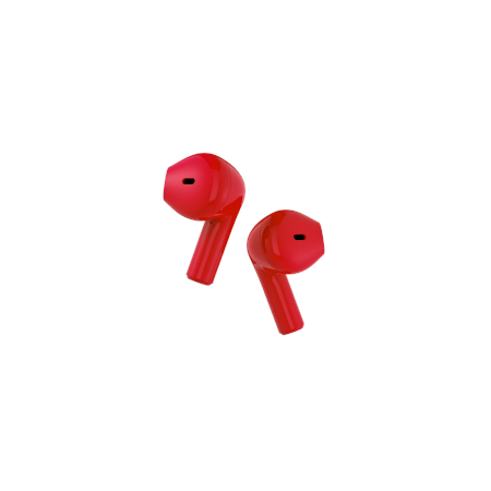 Happy Plugs Joy - bezprzewodowe słuchawki douszne (red)