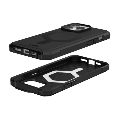 UAG Essential Armor Magsafe - obudowa ochronna do iPhone 15 Pro Max kompatybilna z MagSafe (black)