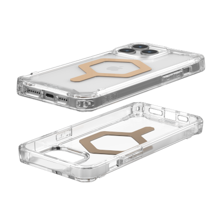 UAG Plyo Magsafe - obudowa ochronna do iPhone 15 Pro Max kompatybilna z MagSafe (ice-gold)