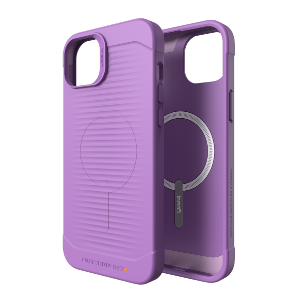 Gear4 Havana Snap - obudowa ochronna do iPhone 13/14 kompatybilna z MagSafe (purple)