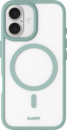 Laut Huex Protect - obudowa ochronna do iPhone 16 kompatybilna z MagSafe (silt green)