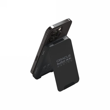 Mophie Snap+ Powerstation Mini Stand Red Bull Racing - magnetyczny powerbank 5000mAh z podstawką kompatybilny z MagSafe (1x port