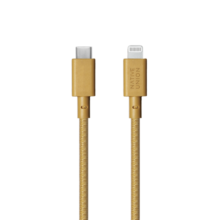 Native Union Belt Cable XL - kabel USB-C - lightning, 3 m (kraft)