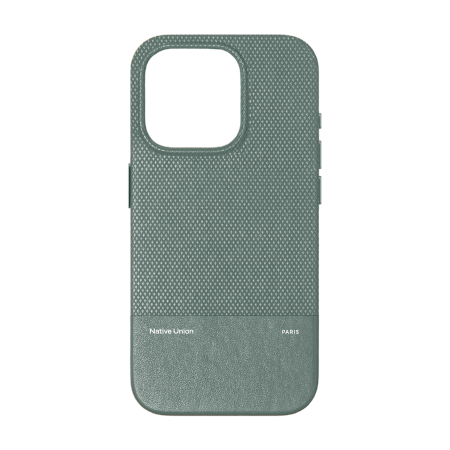 Native Union (RE)Classic Case - obudowa ochronna do iPhone 16 Pro kompatybilna z MagSafe (slate green)