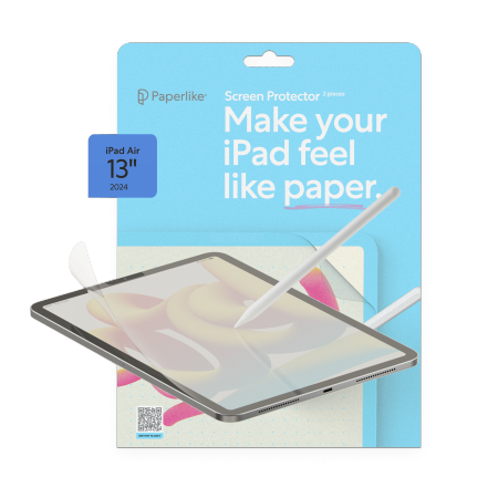 Paperlike - folia ochronna imitująca papier do iPad Air 13&quot; (2024 M2 / 2025 M3) (2szt.)
