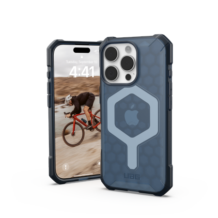 UAG Essential Armor Magsafe - obudowa ochronna do iPhone 16 Pro kompatybilna z MagSafe (cloud blue)