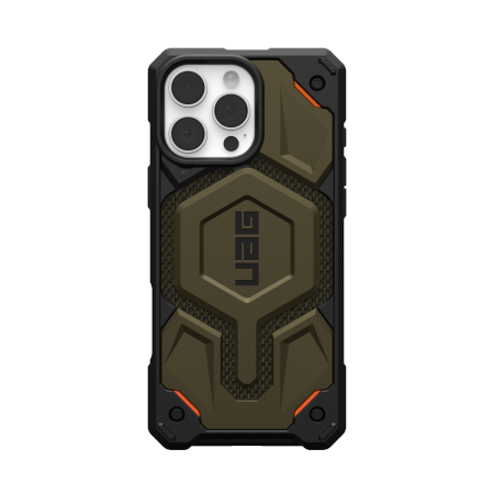 UAG Monarch Pro - obudowa ochronna do iPhone 16 Pro Max kompatybilna z MagSafe (kevlar green)
