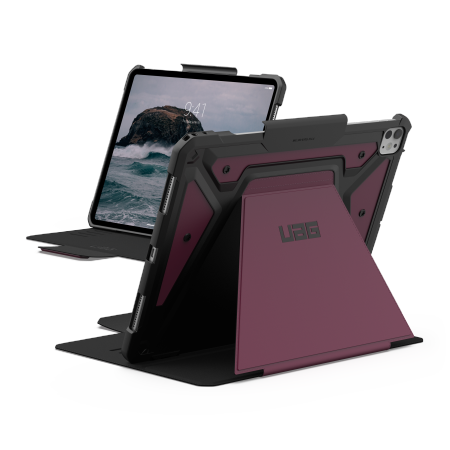 UAG Metropolis SE - obudowa ochronna z uchwytem do Apple Pencil do iPad Pro 13&quot; M4 (2024) (bordeaux)