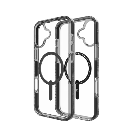 ZAGG Santa Cruz Snap - obudowa ochronna do iPhone 16 Plus kompatybilna z MagSafe (black)