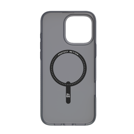 ZAGG Milan Snap - obudowa ochronna do iPhone 16 Pro Max kompatybilna z MagSafe (raven feather)