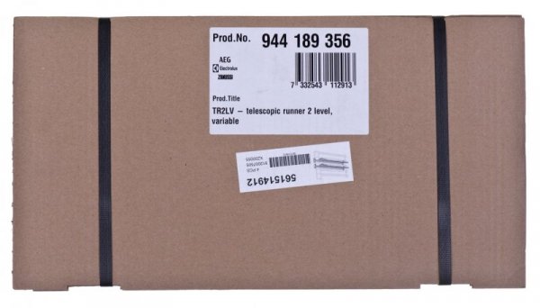 Prowadnice teleskopowe 2 poziomowe  ELECTROLUX TR2LV