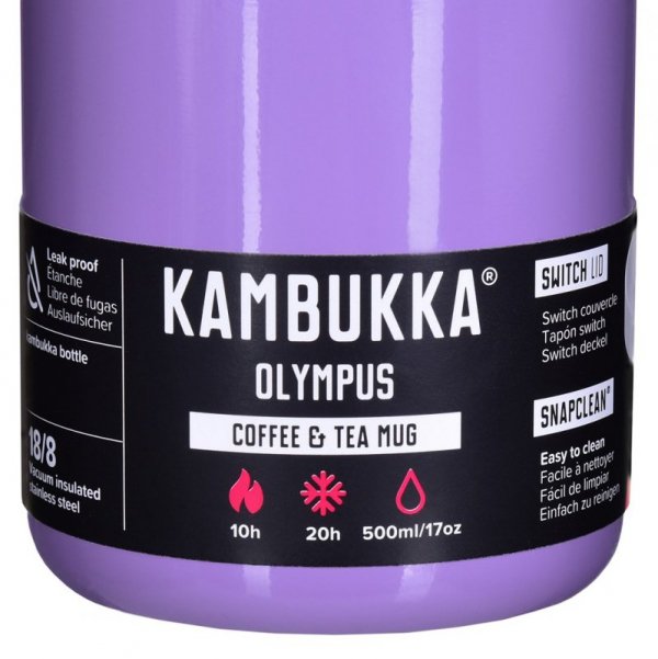 Kambukka kubek termiczny Olympus 500ml -  Violet