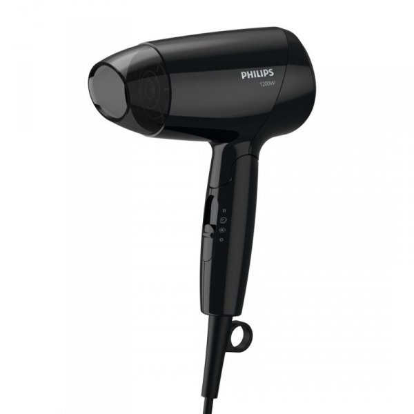 Suszarka do włosów Philips EssentialCare BHC010/10 (1200W; kolor czarny)
