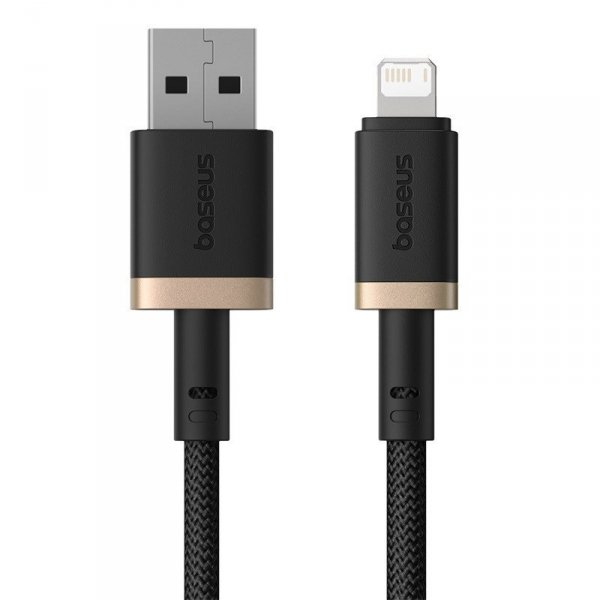 Kabel Baseus Dura 2.4A 2m (czarno-złoty)