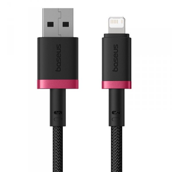 Kabel Baseus Dura 2.4A 2m (czerwono-czarny)