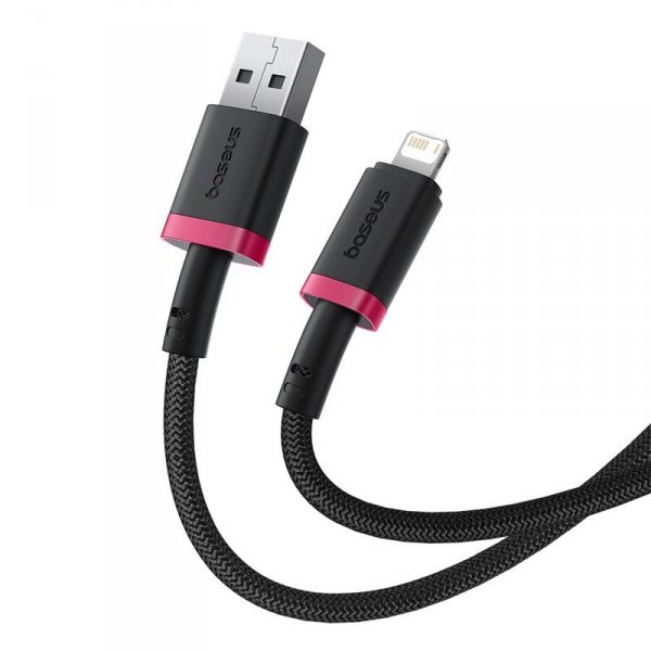 Kabel Baseus Dura 2.4A 2m (czerwono-czarny)