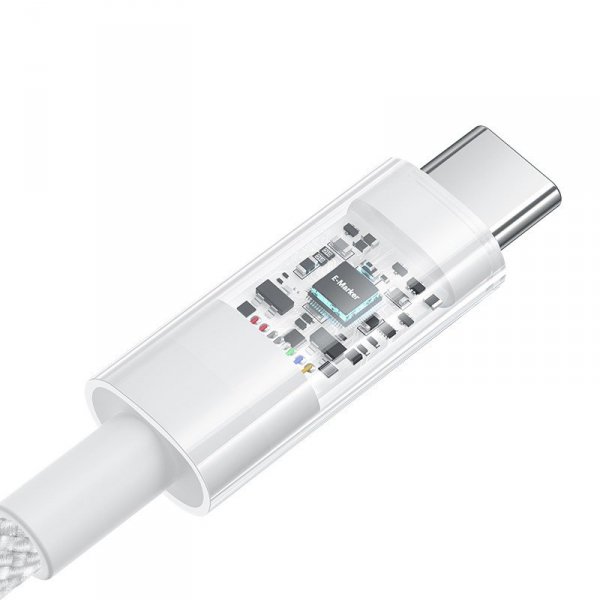 Kabel Baseus Gem Typ C-Typ C 100W 2m (biały)