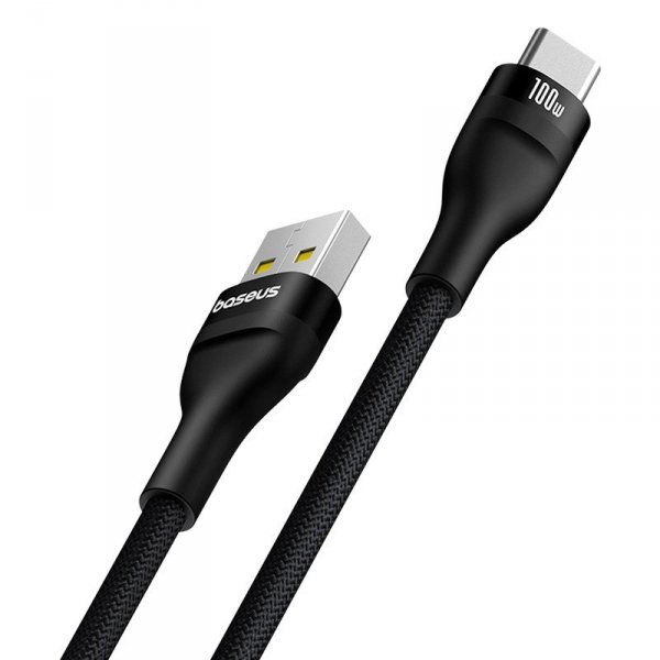 Kabel Baseus Flash 2 USB-USB C 100w 2m (czarny)