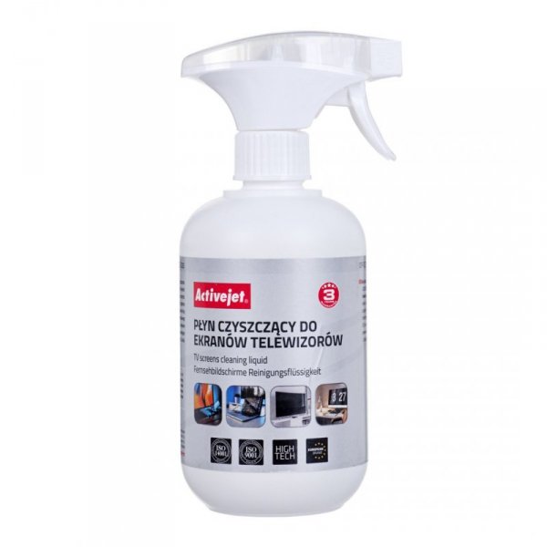 Activejet AOC-028 Płyn czyszczący do ekranów LCD/LED/OLED (500 ml)