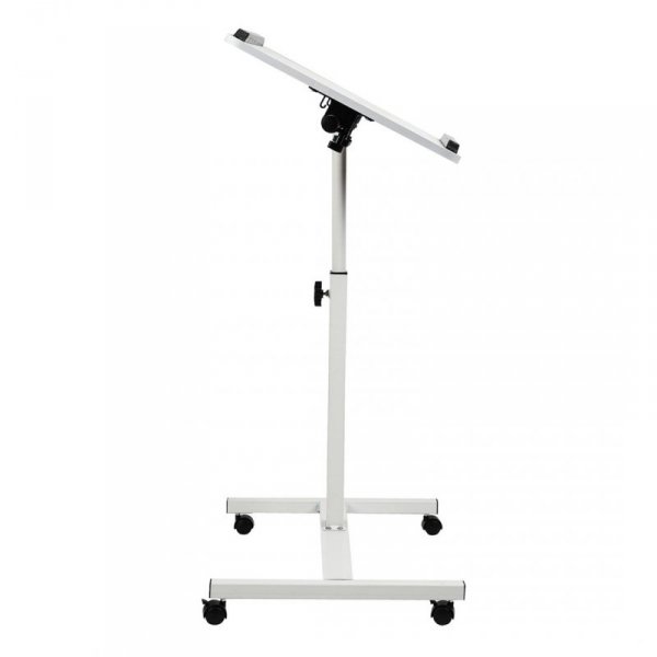 MACLEAN MOBILNE BIURKO/STAND NA LAPTOP, BIAŁE, REGULACJA WYSOKOŚĆ 59-89CM, MAX. 30KG MC-121 W