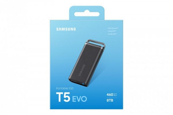 Dysk SSD Samsung 8TB T5 EVO MU-PH8T0S/EU