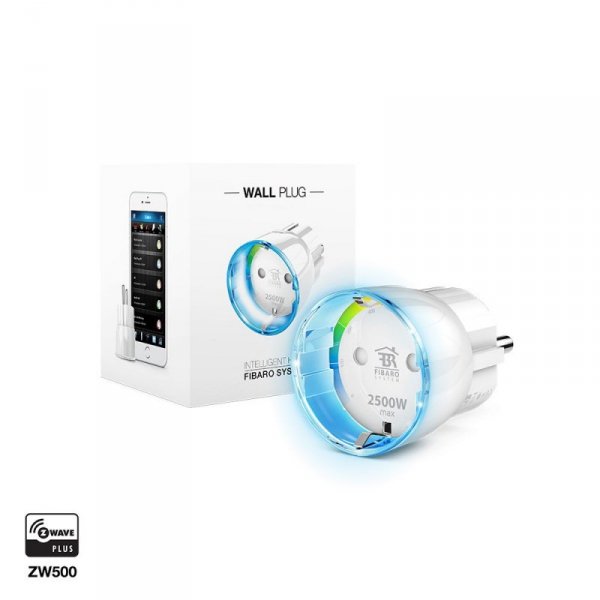 FIBARO Gniazdko inteligentne bezprzewodowe Shuko Z-Wave FGWPF-102