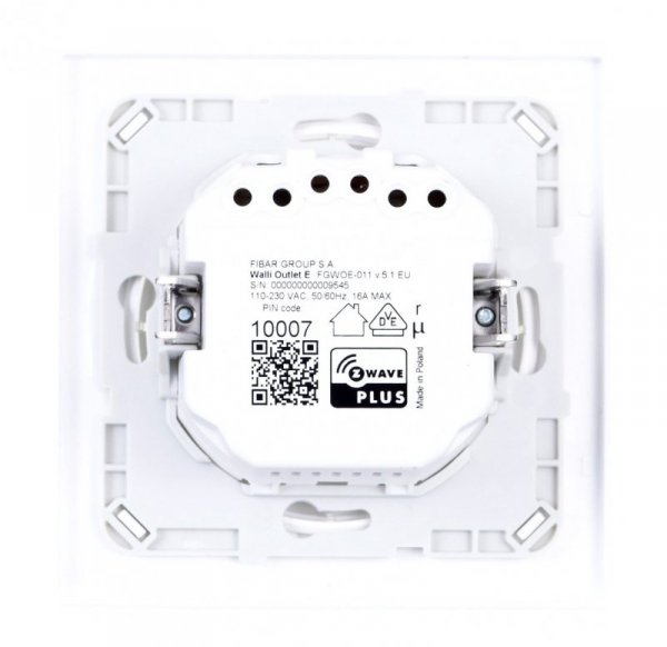 FIBARO Inteligentne gniazdko Walli Outlet type E FGWOE-011