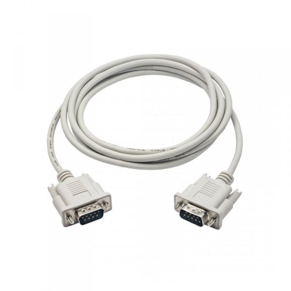 Kabel Akyga AK-CO-03 (RS-232 M - RS-232 M; 2m; kolor biały)