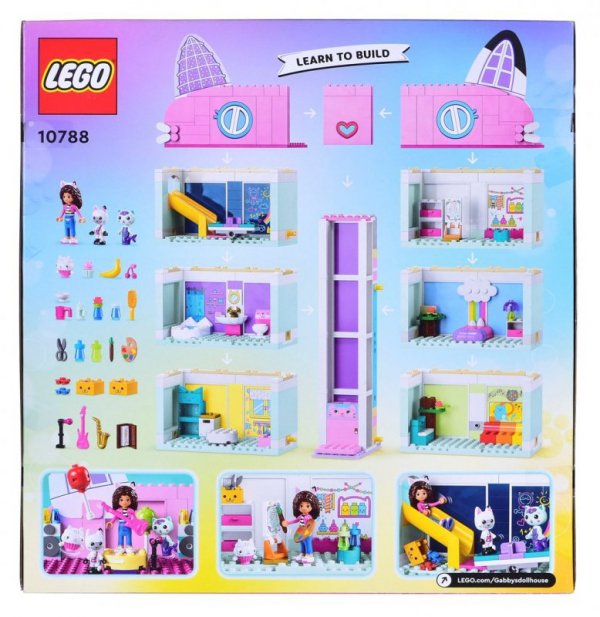 LEGO Gabby&#039;s Dollhouse 10788 Koci domek Gabi