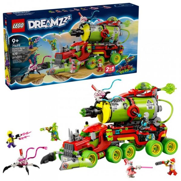 LEGO DREAMZZZ 71499 MATEO&#039;S SPRAY PAINT TRUCK