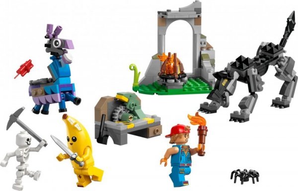 LEGO FORTNITE 77075 PEELY & SPARKPLUG&#039;S CAMP
