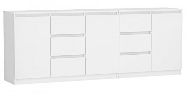 Komoda COSTA 1D3S+2D3S  biały