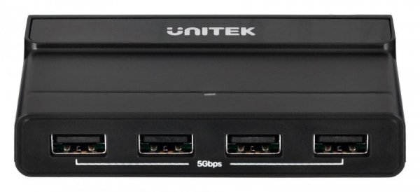UNITEK PRZEŁĄCZNIK KVM 4X USB-A 5GBPS, AKTYWNY