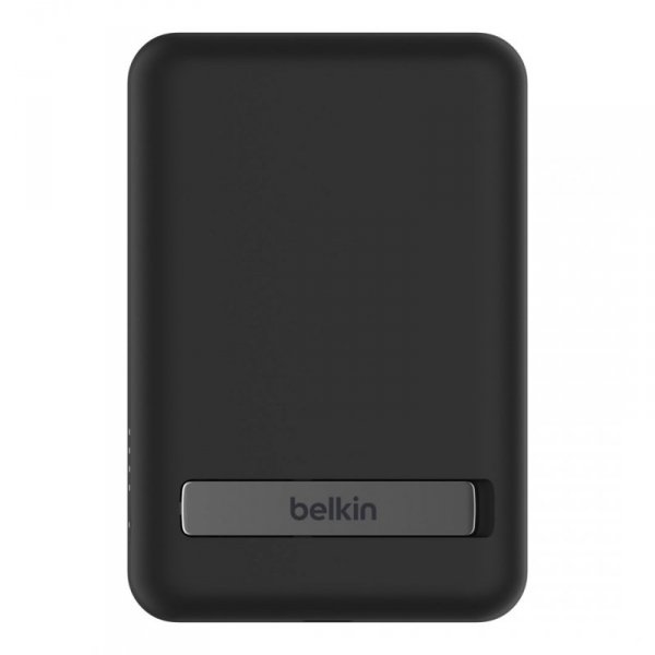 Powerbank bezprzewodowy Belkin BoostCharge Magnetic Wireless Power Bank 5K + Stand MagSafe Compatible 5000mAh 7,5W Black