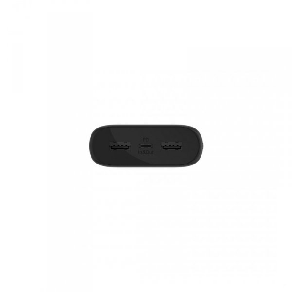 Powerbank Belkin BoostCharge 3-Port Compact Power Bank 20K with PD 20W 2xUSB-A + 1xUSB-C 20000mAh 20W Black