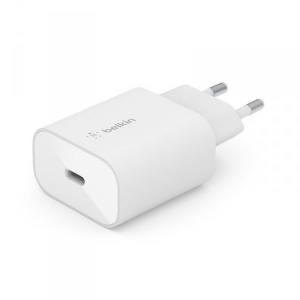 BELKIN ŁADOWARKA SIECIOWA 25W PD PPS BIAŁA