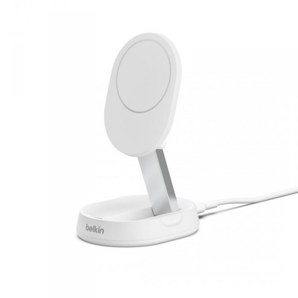 Ładowarka bezprzewodowa Belkin BoostCharge Pro Convertible Magnetic Wireless Charging Stand with Qi2 15W White