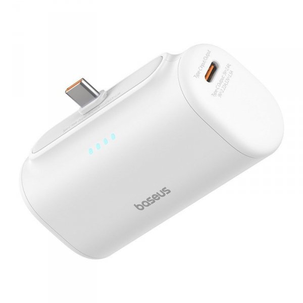 Powerbank Baseus Compact 5000mAh USB-C (biały)
