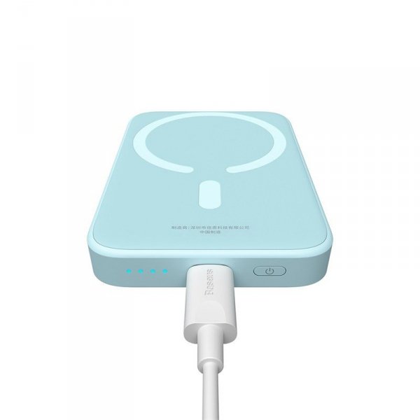 Powerbank Baseus Magnetic Mini Air 6000mAh (niebieski)